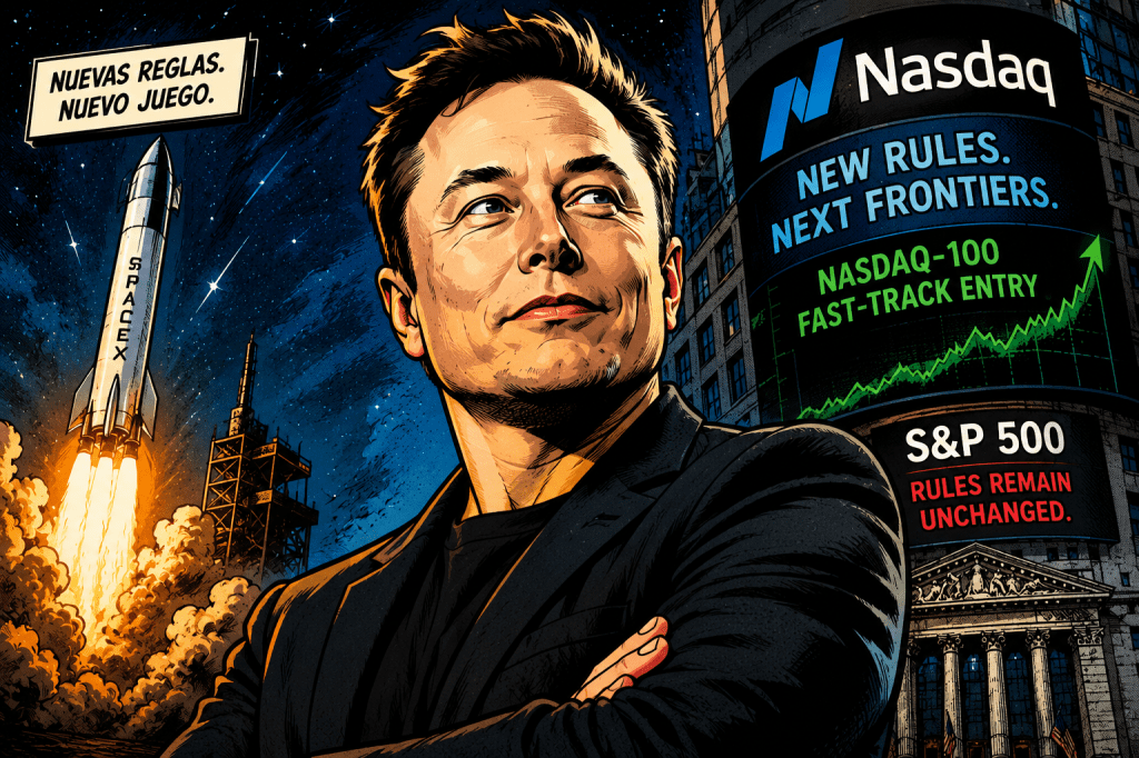 Elon Musk pone a prueba los&nbsp;índices